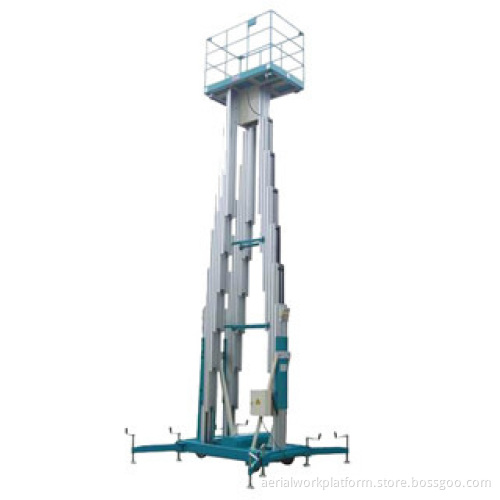 Triple Mast Aluminum Aerial Work Platform
